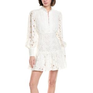 Bardot lace long sleeves dress size large